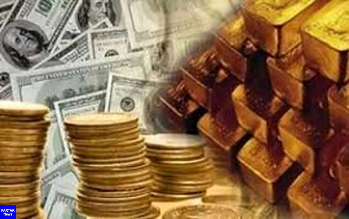 آخرین قیمت طلا، سکه و ارز در روز دوشنبه