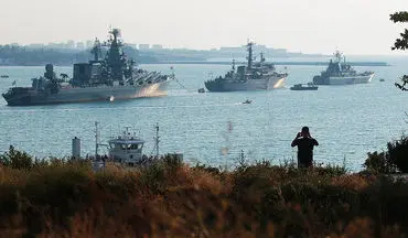 کشتی‌های جنگی روسیه حین مانور ناتو وارد دریای سیاه شدند
