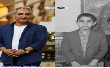 عکسی جالب ودیده نشده از بازیگر مشهور ایرانی