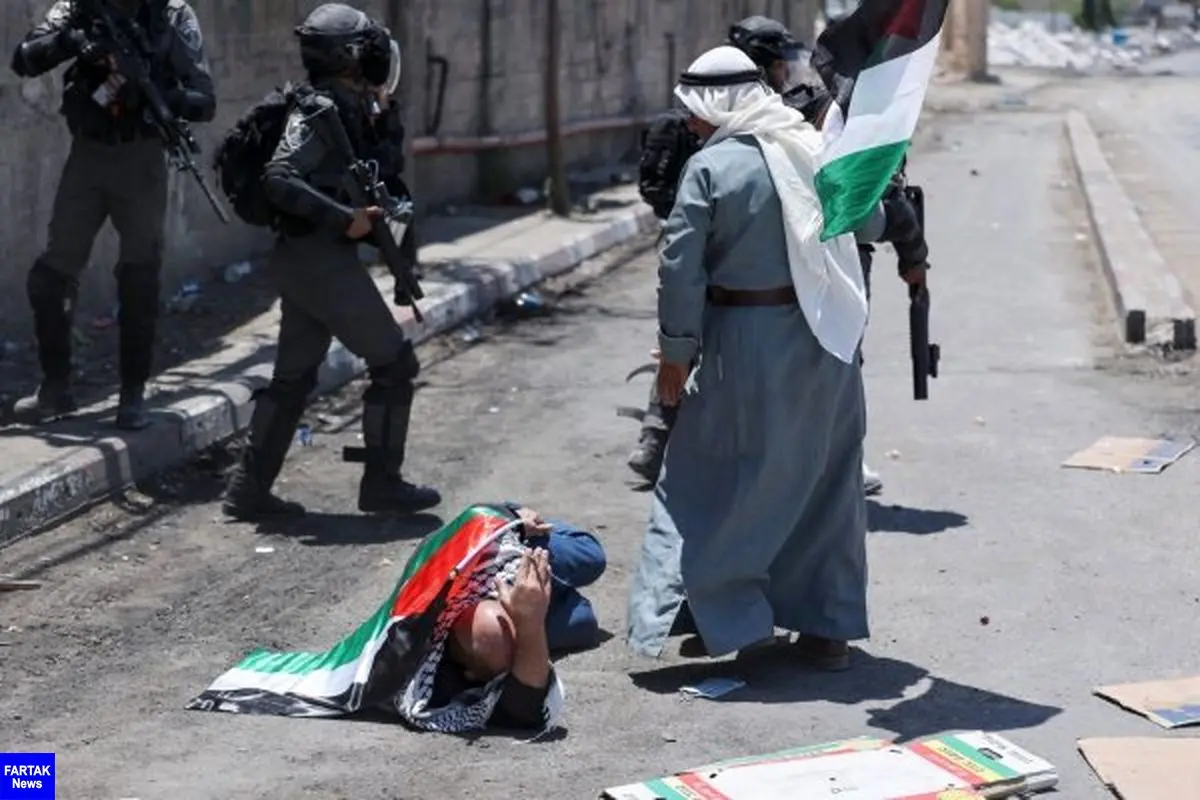 درگیری نیروهای اسرائیلی با فلسطینیان/ ۴۷ فلسطینی زخمی شدند