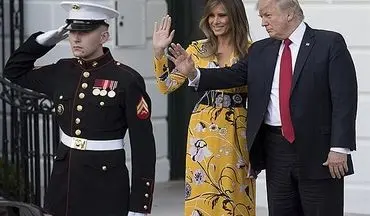 این لباس ملانیا ترامپ یک شبه 700 هزار دلار فروش رفت +عکس