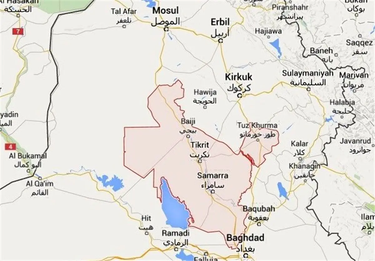  بمباران سنگین ۲ مخفیگاه داعش میان صلاح الدین و دیالی 