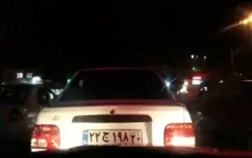 تعقیب و گریز پلیس با سارق پراید در افسریه