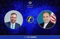گفتگوی تلفنی عراقچی و وزیر امور خارجه بلژیک