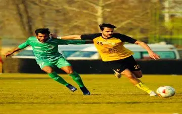 با بدشانسی مقابل برابر نود ارومیه پیروز نشدیم/گلزنی من حاصل تلاش تمام تیم بود