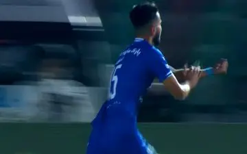 گل اول استقلال به مس رفسنجان + ویدئو