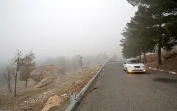 یخبندان در ارتفاعات و آلودگی هوا در کوهپایه های البرز پیش بینی می شود