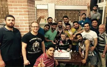 عکس/ جشن تولد ملی پوش وزنه برداری