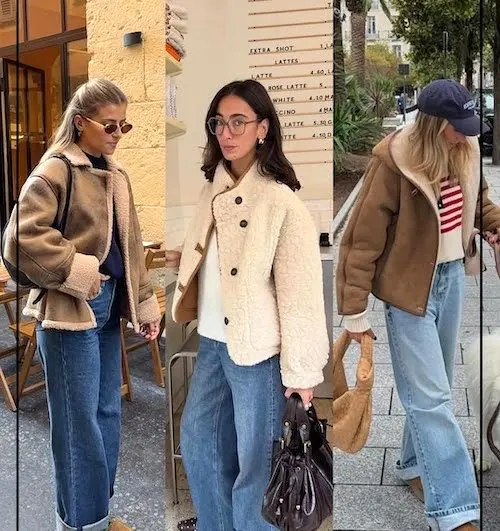 راهنمای کامل استایل پاییزی با ترکیب جین و کت