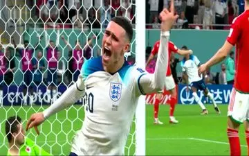 گل دوم انگلیس به ولز + ویدئو