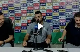 فلاحتی: به تیم مان زمان بدهند تا به کیفیت لازمه برسیم + ویدئو