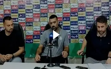 فلاحتی: به تیم مان زمان بدهند تا به کیفیت لازمه برسیم + ویدئو