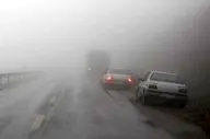 مه غلیظ تردد در گردنه‌های خراسان‌شمالی را مختل کرد
