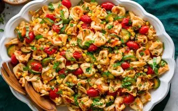 طرز تهیه پاستا با سبزیجات| خیلی عالیه!