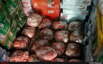  کشف انبار احتکار 4 هزار کیلو گوشت در طرشت