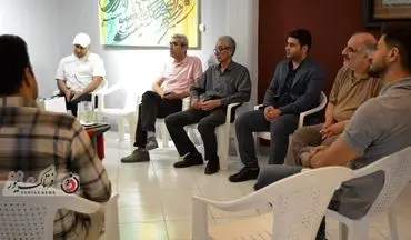 گزارش تصویری از نشست خبری نمایشگاه قلمزنی"احیا"در کرمانشاه