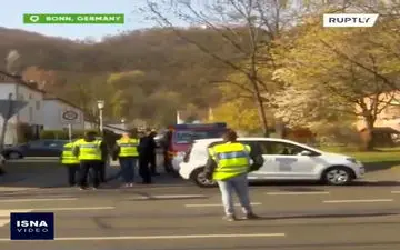 فیلم/ تخلیه بیمارستان بدلیل کشف بمبی به جا مانده از جنگ جهانی دوم 