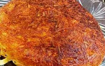 ته دیگ سیب زمینی مجلسی رو حتما درست کنید!