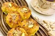 طرز تهیه باقلوا حلزونی| خودت با این دستور عین قنادها درست میکنی!