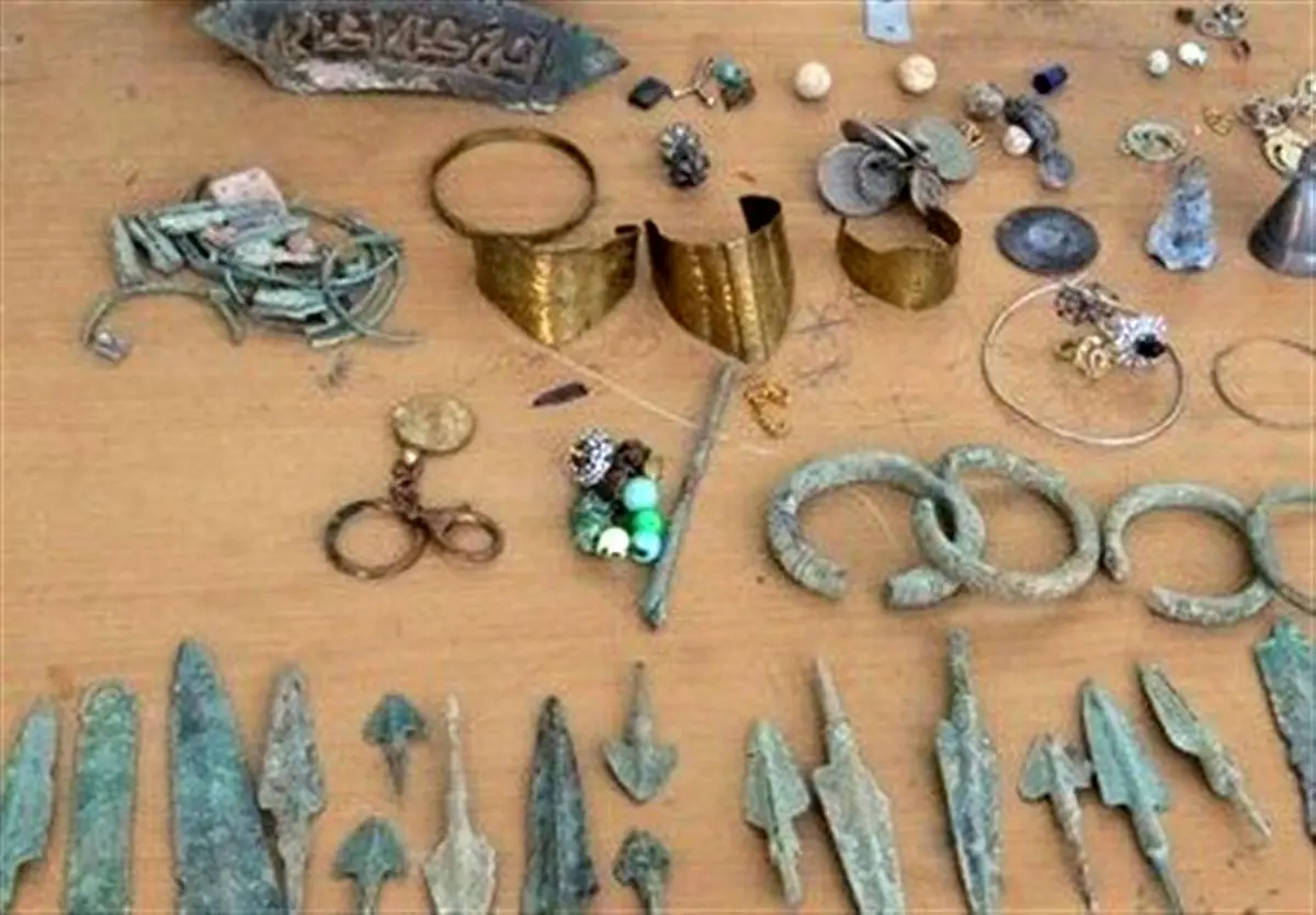 کشف عتیقه‌های یک‌هزار ساله در گنبدکاووس