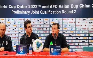 اعلام زمان تمرین و کنفرانس خبری سرمربیان بحرین و ایران