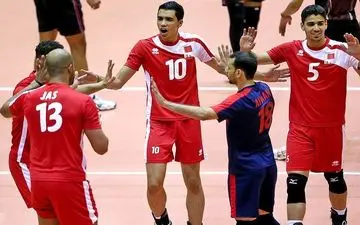 والیبال کاپ آسیا| پیروزی ژاپن، تایلند و بحرین در روز نخست