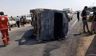 
جان باختن ۷ زائر ایرانی در سانحه رانندگی در عراق
