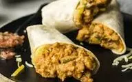طرز تهیه بوریتو مکزیکی| لقمه خوشمزه برای کودکانتان درست کنید!