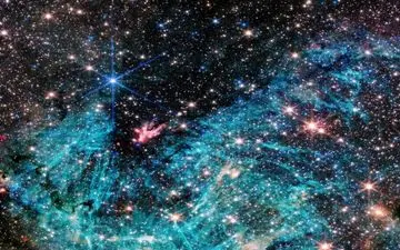 تلسکوپ جیمز وب تصویری جذاب از ساختارهای ناشناخته در کهکشان راه‌ شیری منتشر کرد
