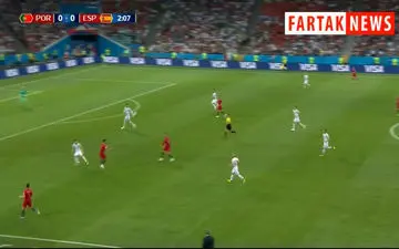 گل اول پرتغال به اسپانیا + فیلم