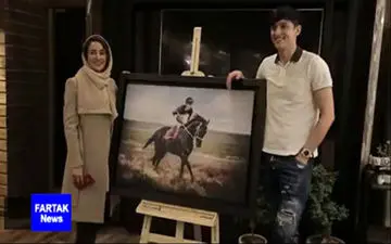 سورپرایز «بهاره افشاری» برای تولد «سردار آزمون» + فیلم