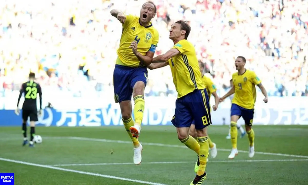 سوئد یک - کره جنوبی صفر /پیروزی سوئد به لطف VAR