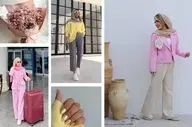 صورتی و زرد، ترکیب جادویی تابستان 1404! ایده‌های استایل شیک و راحت