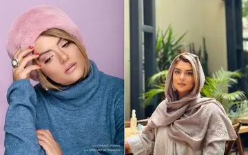 دنیا مدنی و یک عکس فوق العاده دیدنی/ خانم بازیگر سرتا پا مشکی و جذاب