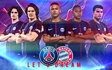 ترکیب اصلی پاری سن ژرمن – بایرن مونیخ 