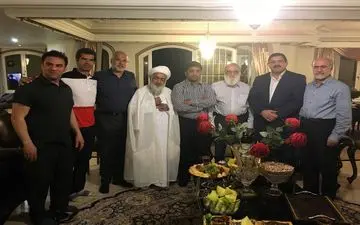 عکس/جشن آشتی کنان عباس جدیدی و علیرضا دبیر پس از دعوا