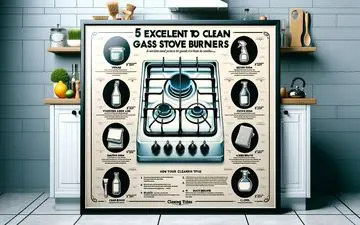 سرشعله‌های اجاق گاز خود را با این ۵ راهکار عالی تمیز کنید!