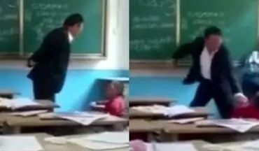 ضرب و شتم وحشیانه دانش آموز+ فیلم