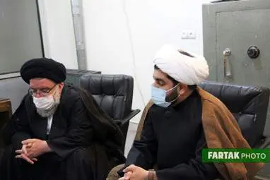 مراسم درگذشت والده مکرمه حجت‌الاسلام  رئیس سازمان گسترش اقتصاد مقاومتی 
