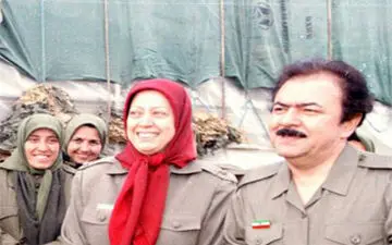 مسعود رجوی عشق کی بوده ما خبر نداشتیم؟! +فیلم 