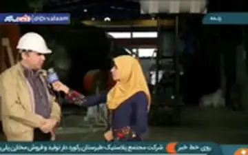  وحشت خبرنگار شبکه خبر از اتفاق ناگهانی وسط گزارش زنده