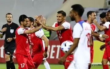  آمار بازی پرسپولیس و الشارجه امارات