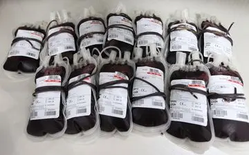 ذخیره خونی 6 برابر مصرف روزانه