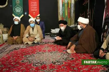 مراسم درگذشت والده مکرمه حجت‌الاسلام  رئیس سازمان گسترش اقتصاد مقاومتی 