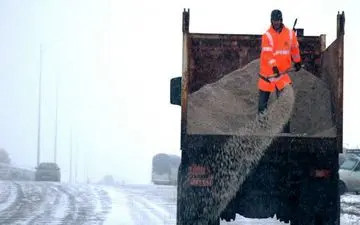برف و باران در جاده‌های کشور