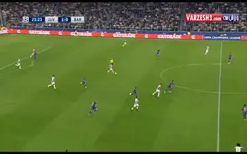 گل دوم دیبالا؛ یوونتوس - بارسلونا + فیلم