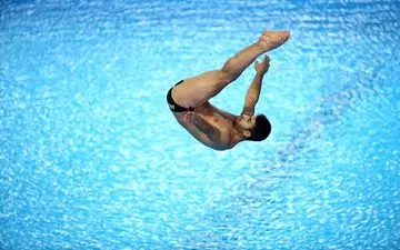 تیم ایران در ماده تخته سه متر مسابقات قهرمانی آسیا به مدال نقره رسید