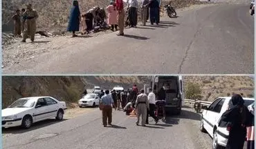 سقوط مینی بوس در کردستان 28 کشته و مصدوم برجا گذاشت