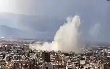 حمله اسرائیل به شرق لبنان