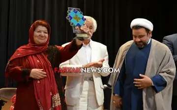 گزارش تصویری از مراسم تجلیل از پوران درخشنده کارگردان نامی کشور